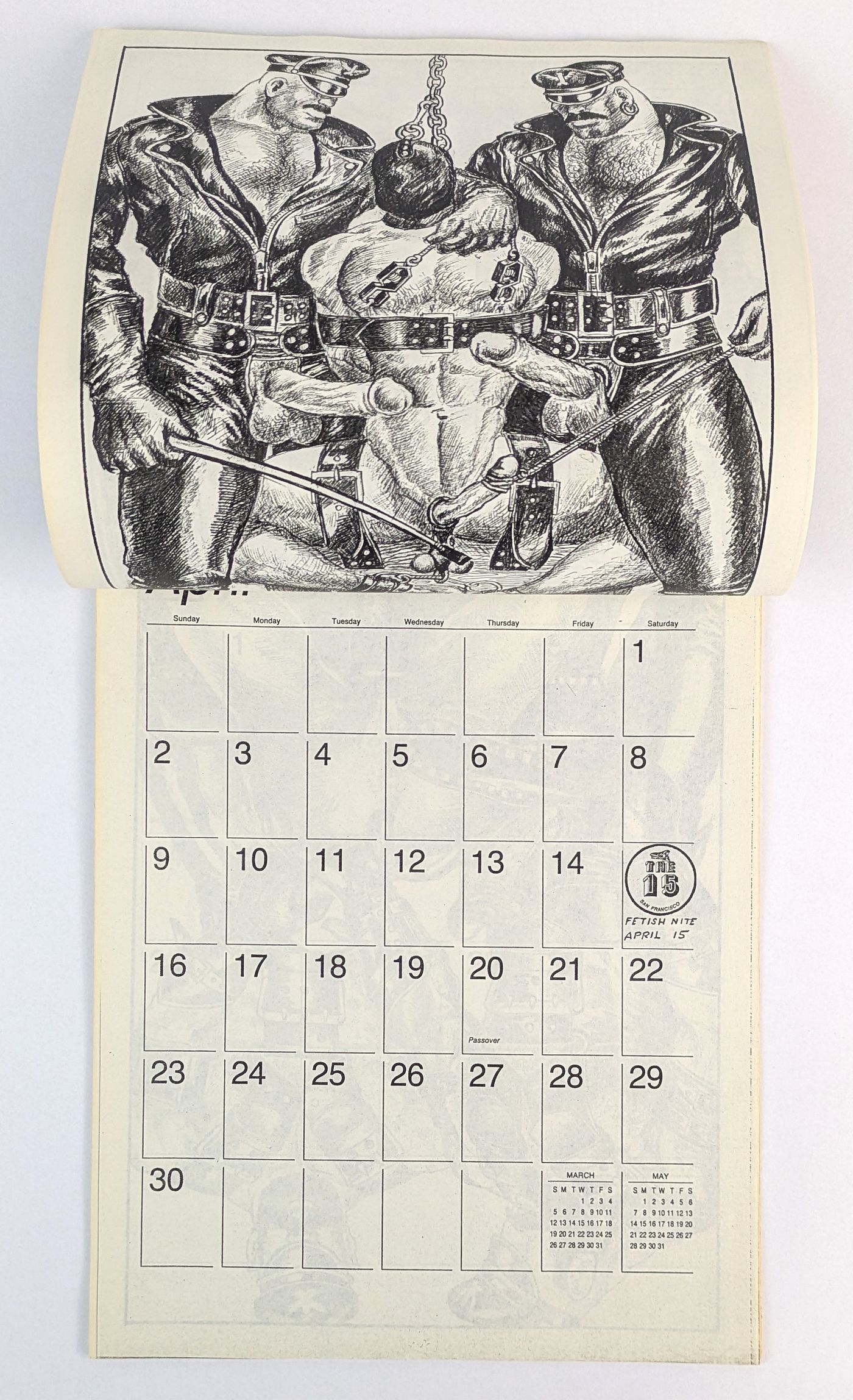 The 15 Association San Francisco 1989 Calendar - Image 2