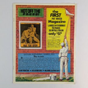 Bizarre Productions Catalog Supplement Number 25-A [Bizarre Productions Catalog of Hollywood Models & Feature Films by Pat Rocco]