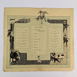 Lodge Dobroyde Annual Ladies' Night in School of Arts Haberfield on Monday, 29th August, 1921 at 8 P.M.