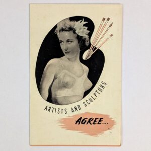 Artists and Sculptors Agree... that a lovely Bosom is Nature's most appealing line