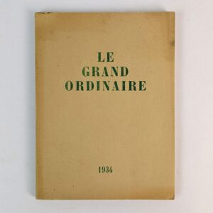 Le Grand Ordinaire