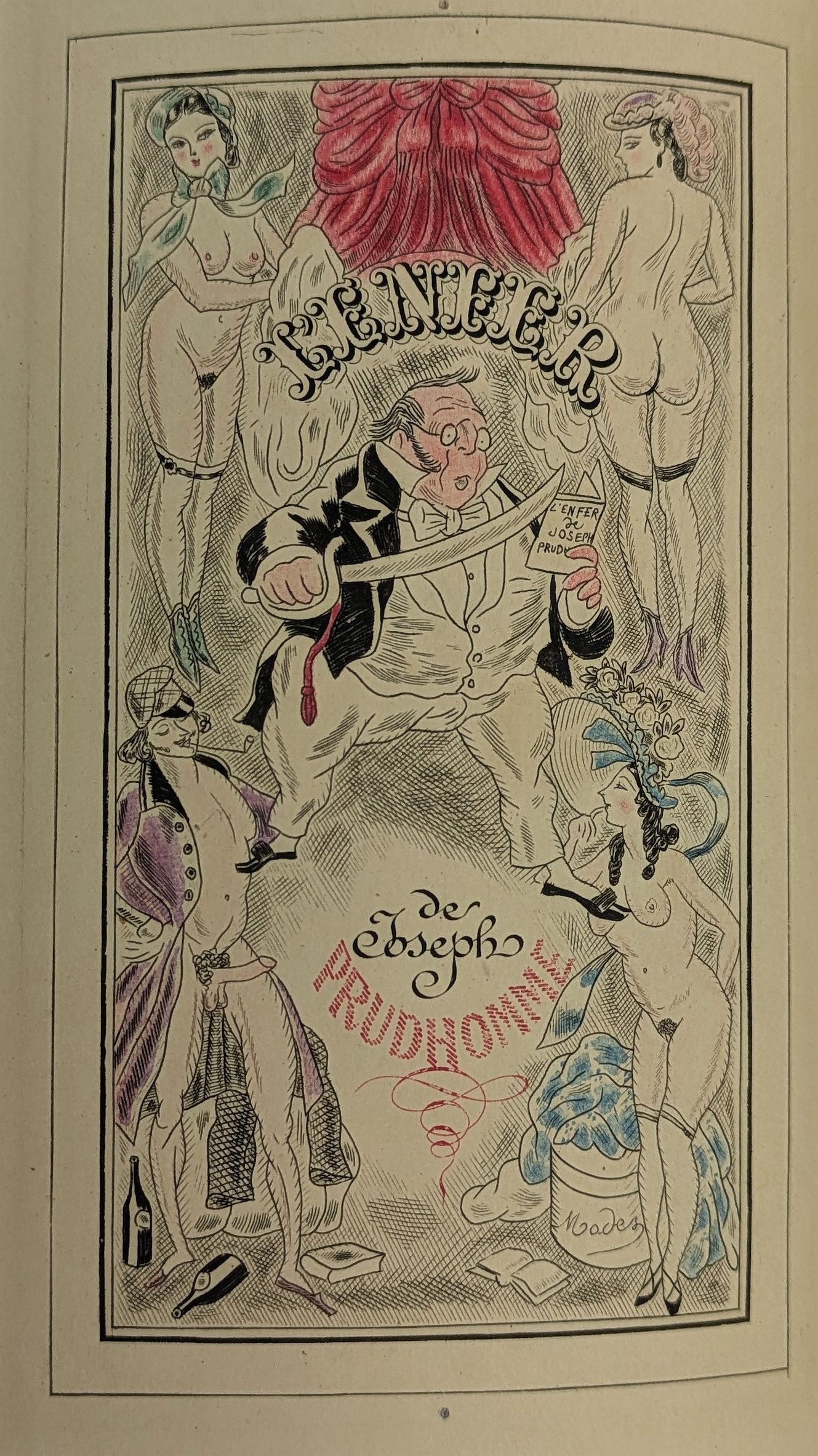 L'Enfer de Joseph Prudhomme savoir Deux Gougnottes et La Grisette et L'Etudiant - Image 3