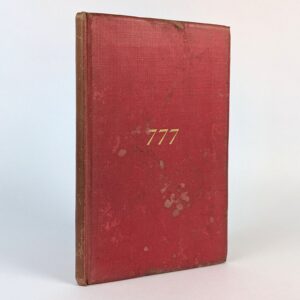 777 vel Prolegomena Symbolica ad Systemam Sceptico-Mysticae Viae Explicandae, Fundamentum Hieroglyphicum Sanctissimorum Scientiae Summae