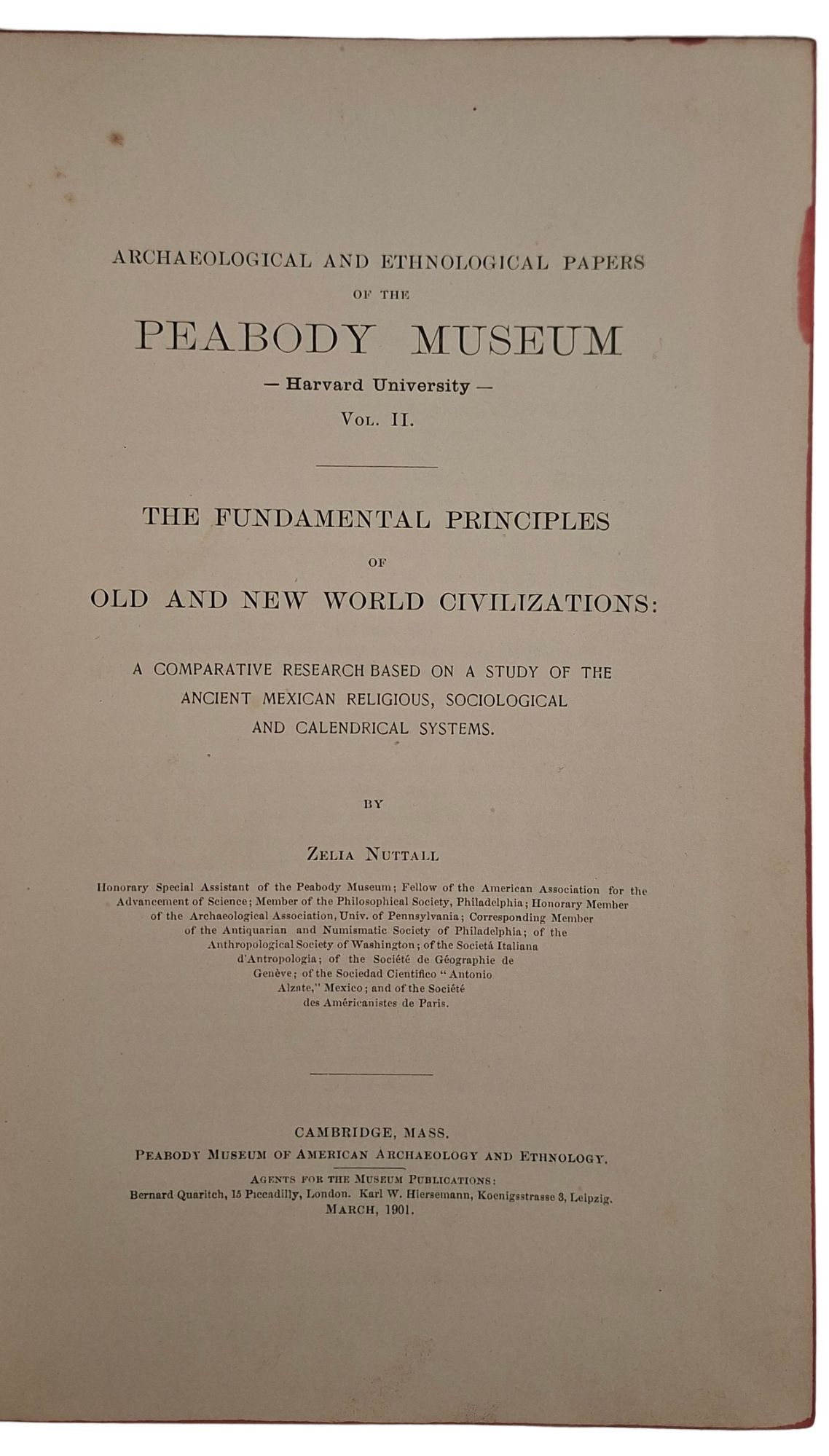 The Fundamental Principles of Old and New World Civilizations: A Comparative Research Based on a Study of the Ancient Mexican Religious, Sociological and Calendrical Systems - Image 3