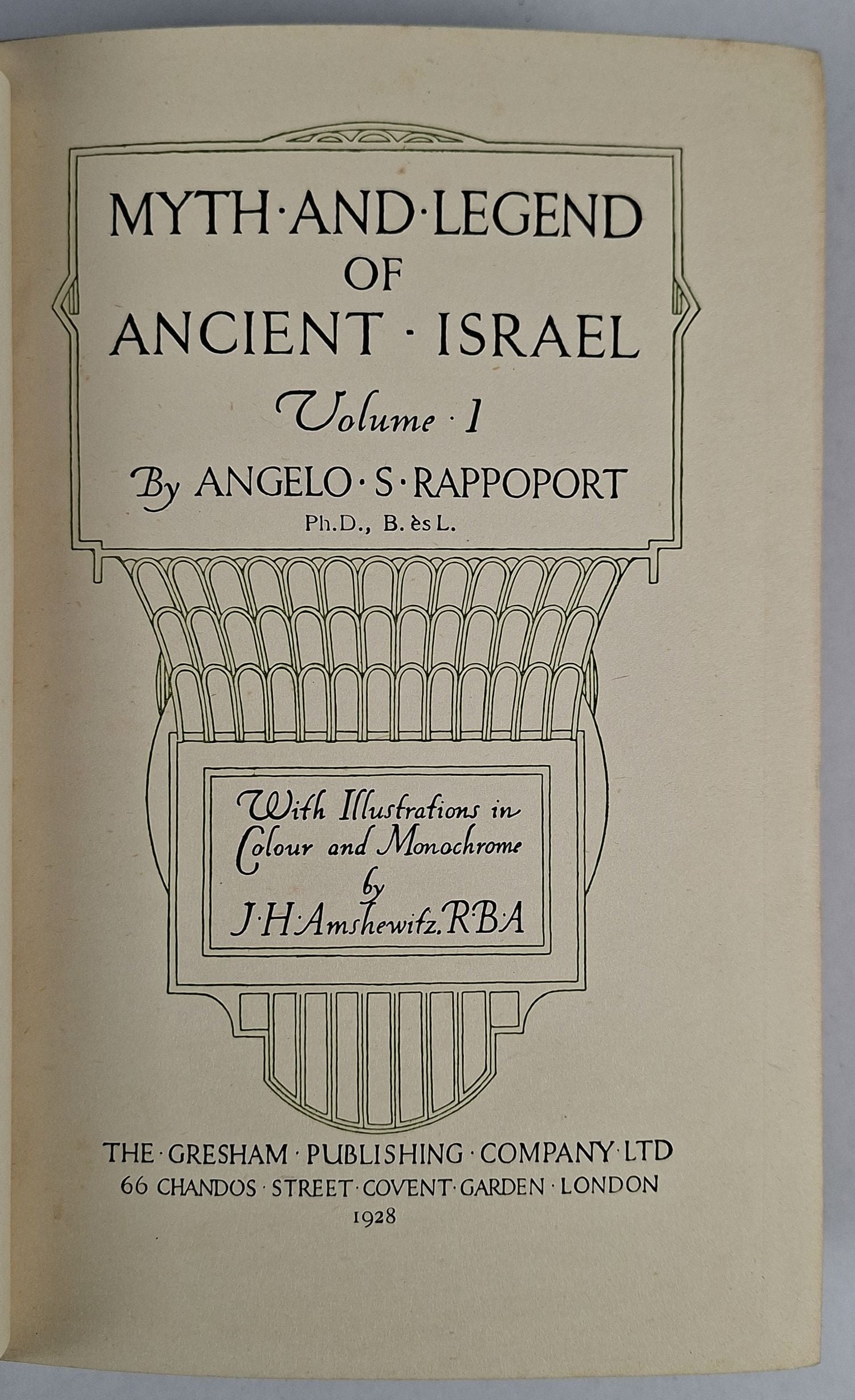 Myth and Legend of Ancient Israel - Image 2