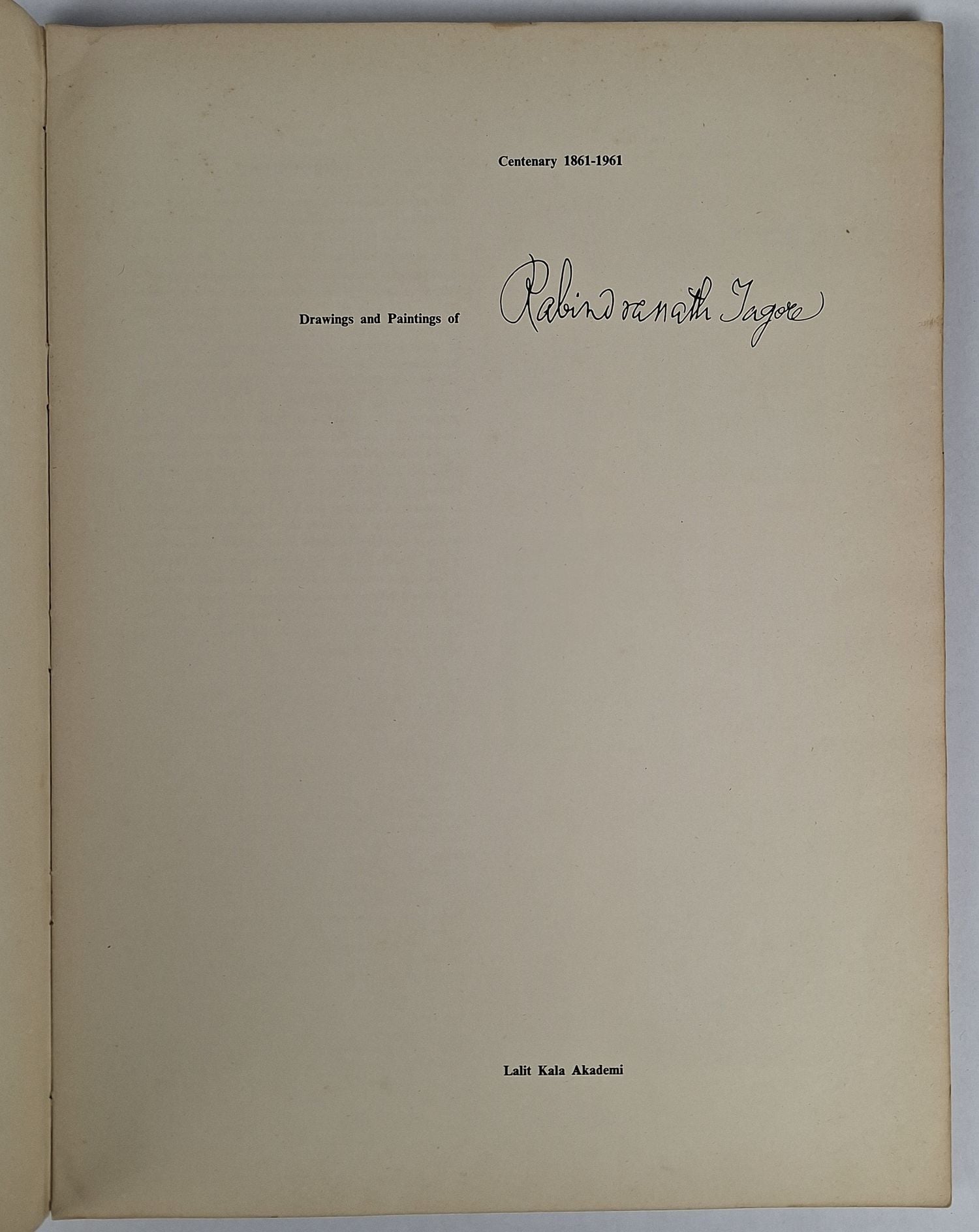 Drawings and Paintings of Rabindranath Tagore: Centenary 1861-1961 - Image 2