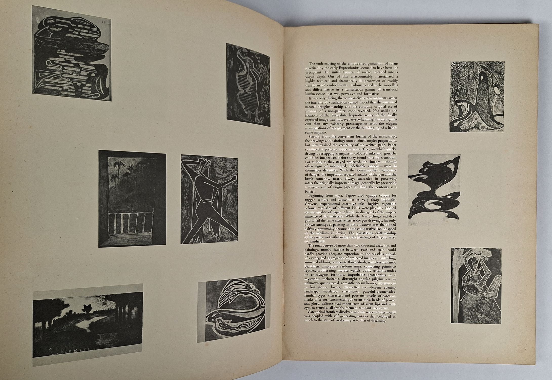 Drawings and Paintings of Rabindranath Tagore: Centenary 1861-1961 - Image 3