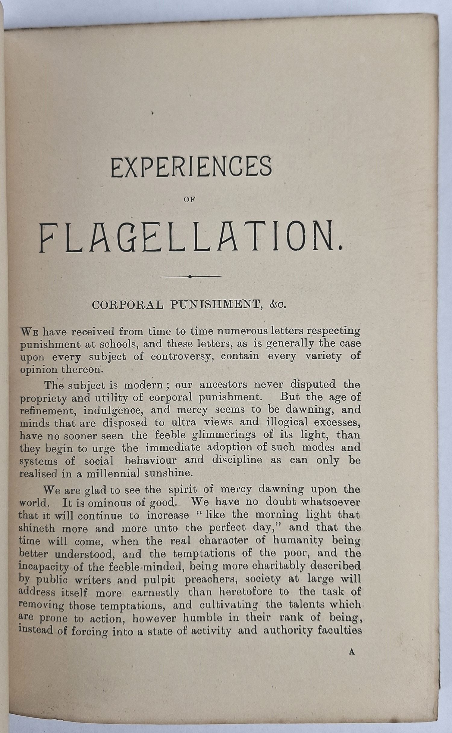 Experiences of Flagellation: A Series of Remarkable Instances of Whipping Inflicted on Both Sexes, with Curious Anecdotes of Ladies Fond of Administering Birch Discipline - Image 3