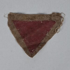 Pink Triangle Concentration Camp Prisoner-Identification Badge