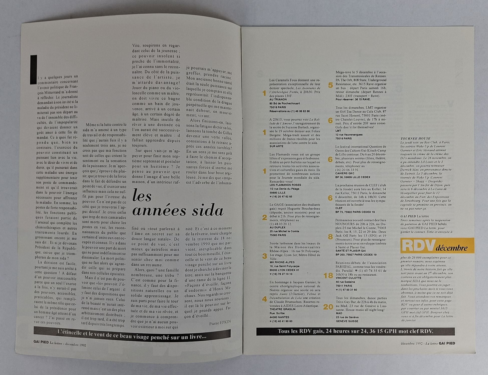 Gai Pied: La Lettre Mensuelle - Image 2