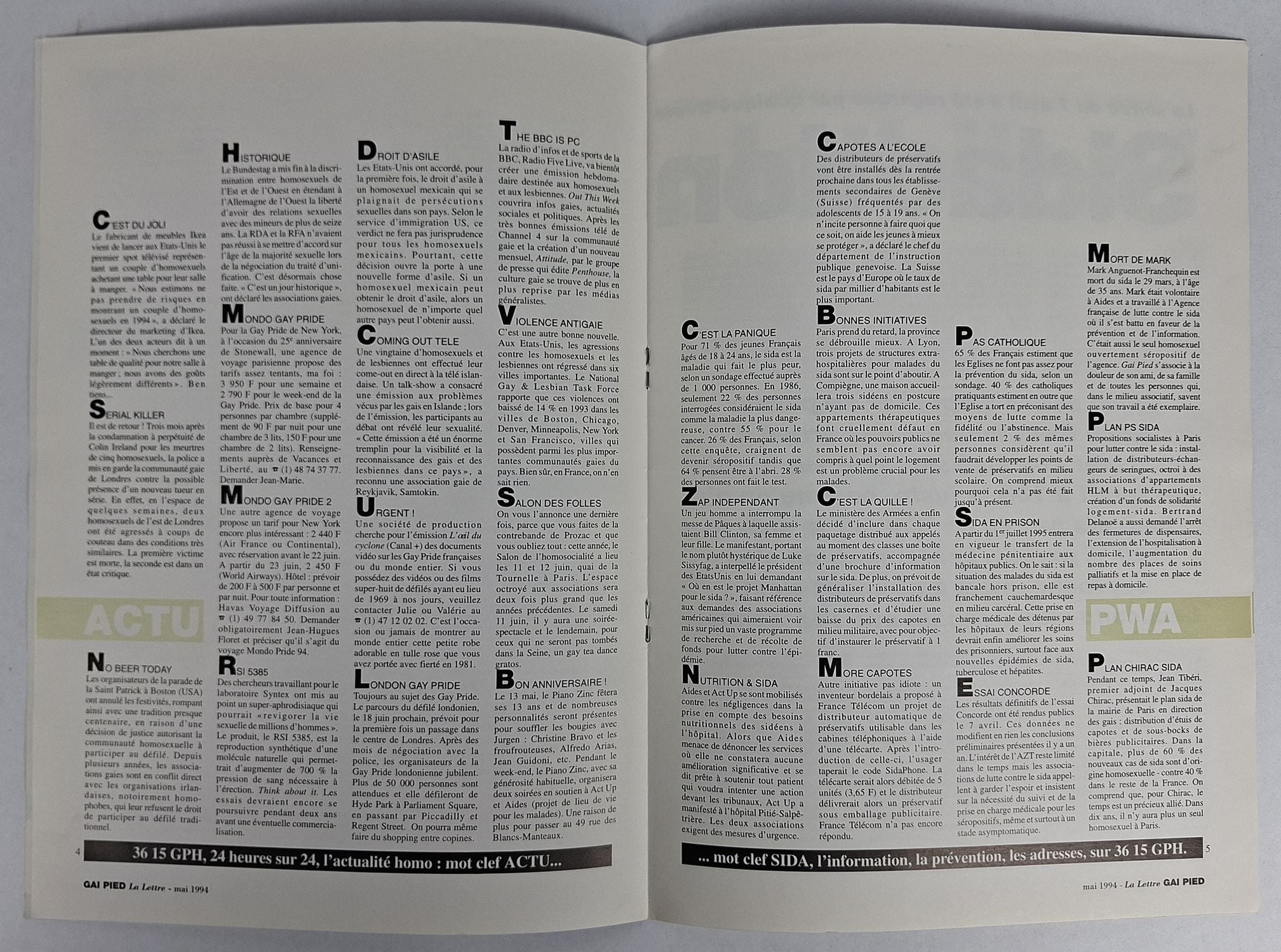 Gai Pied: La Lettre Mensuelle - Image 4