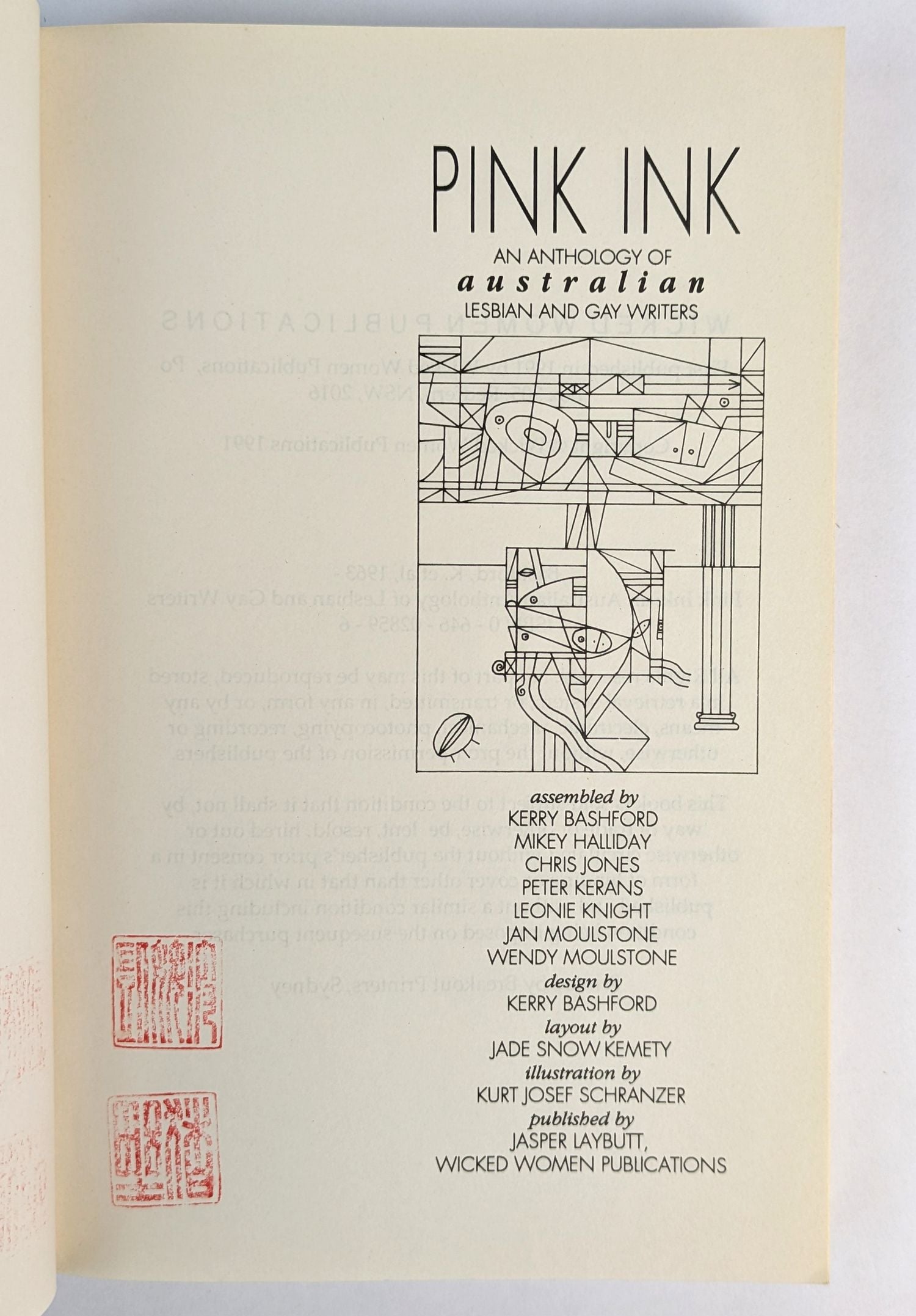 Pink Ink: An Anthology of Australian Lesbian and Gay Writers - Image 2