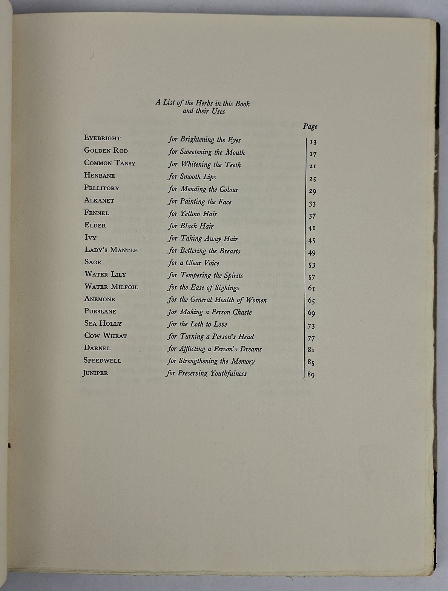An Herbarium for the Fair: Being a Book of Common Herbs with Etchings - Image 3