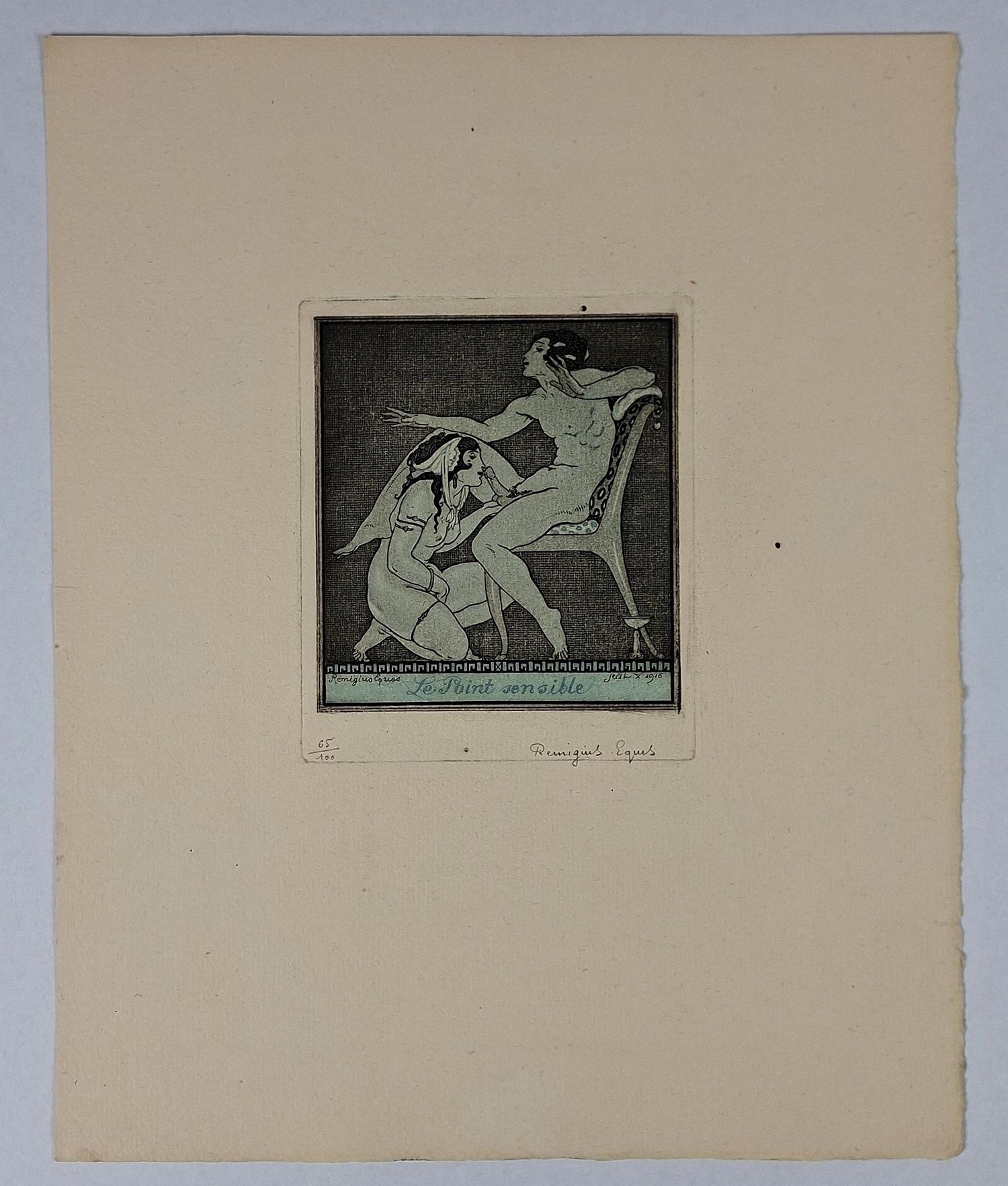 Dix Sujets aimables dans le gout antique - Image 4