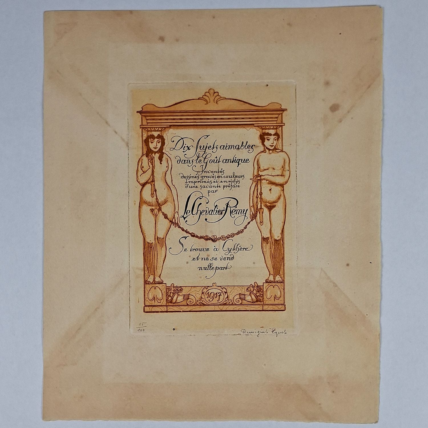 Dix Sujets aimables dans le gout antique - Image 7