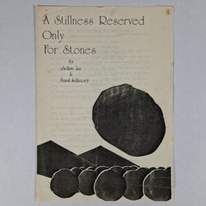 A Stillness Reserved Only For Stones