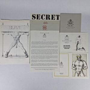 Archive of Homoerotic Prints with Catalogue and TLS