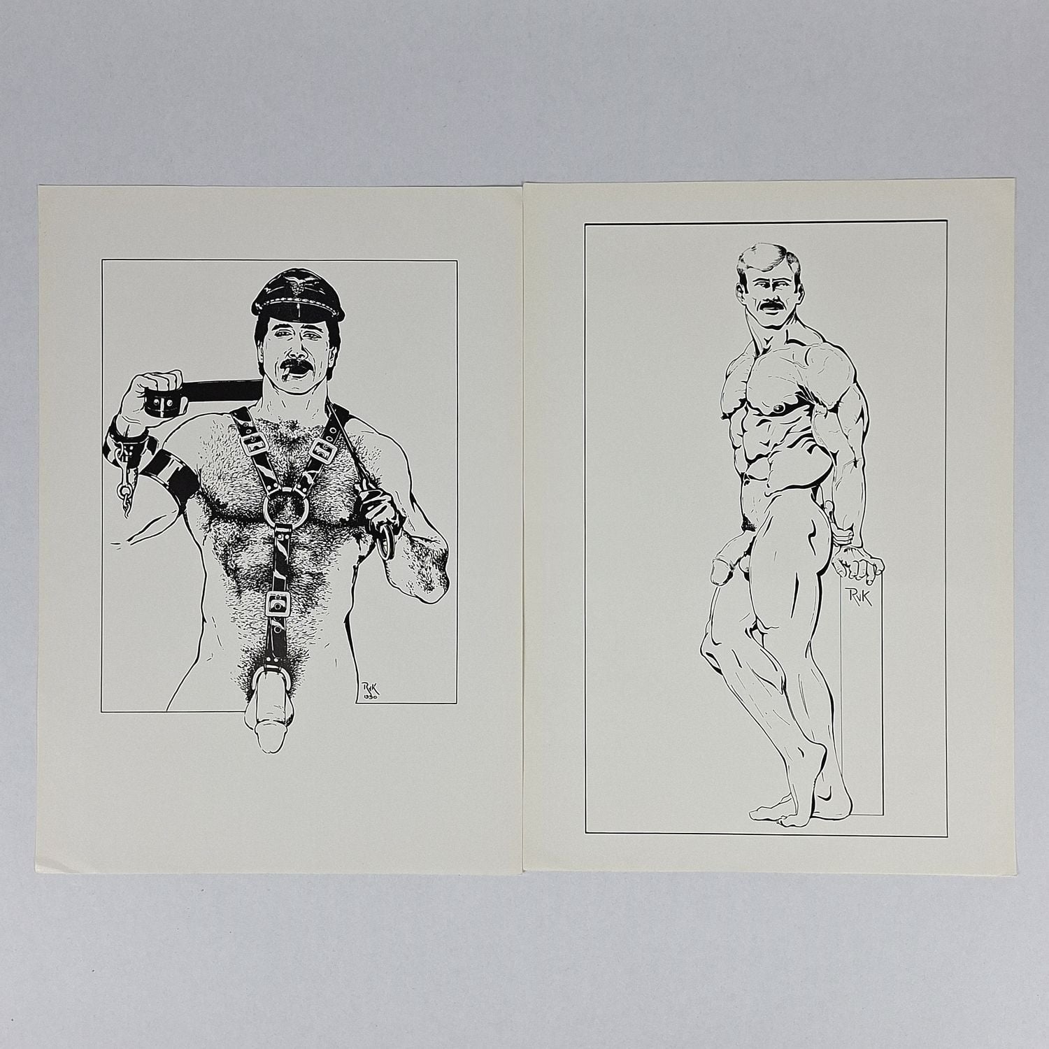 Archive of Homoerotic Prints with Catalogue and TLS - Image 2