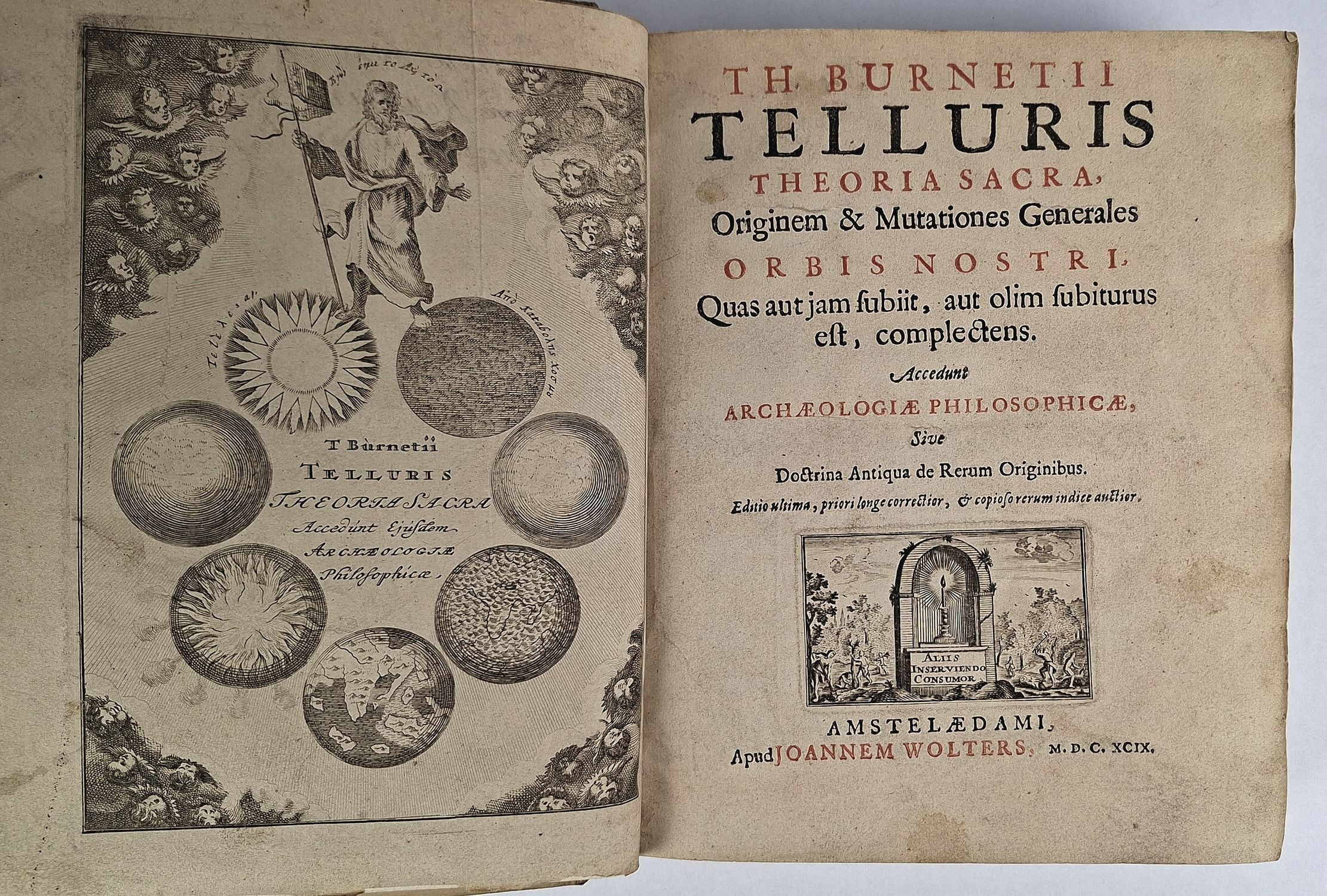 Telluris Theoria Sacra, Originem & Mutationes Generales Orbis Nostri, ... - Image 2