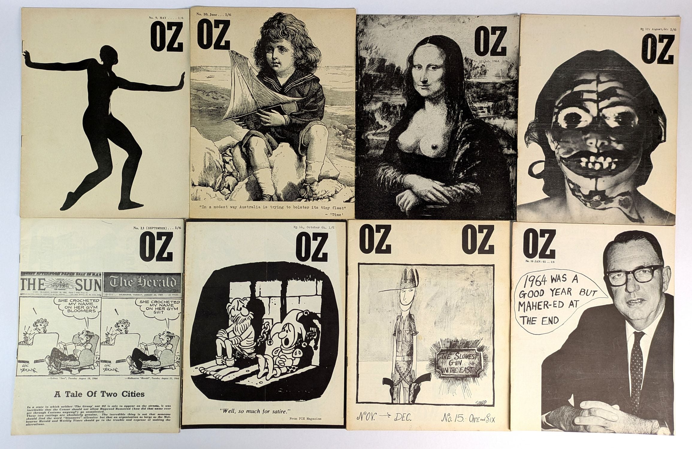 Oz Magazine (Australia) Complete Set with Newsletters - Image 2