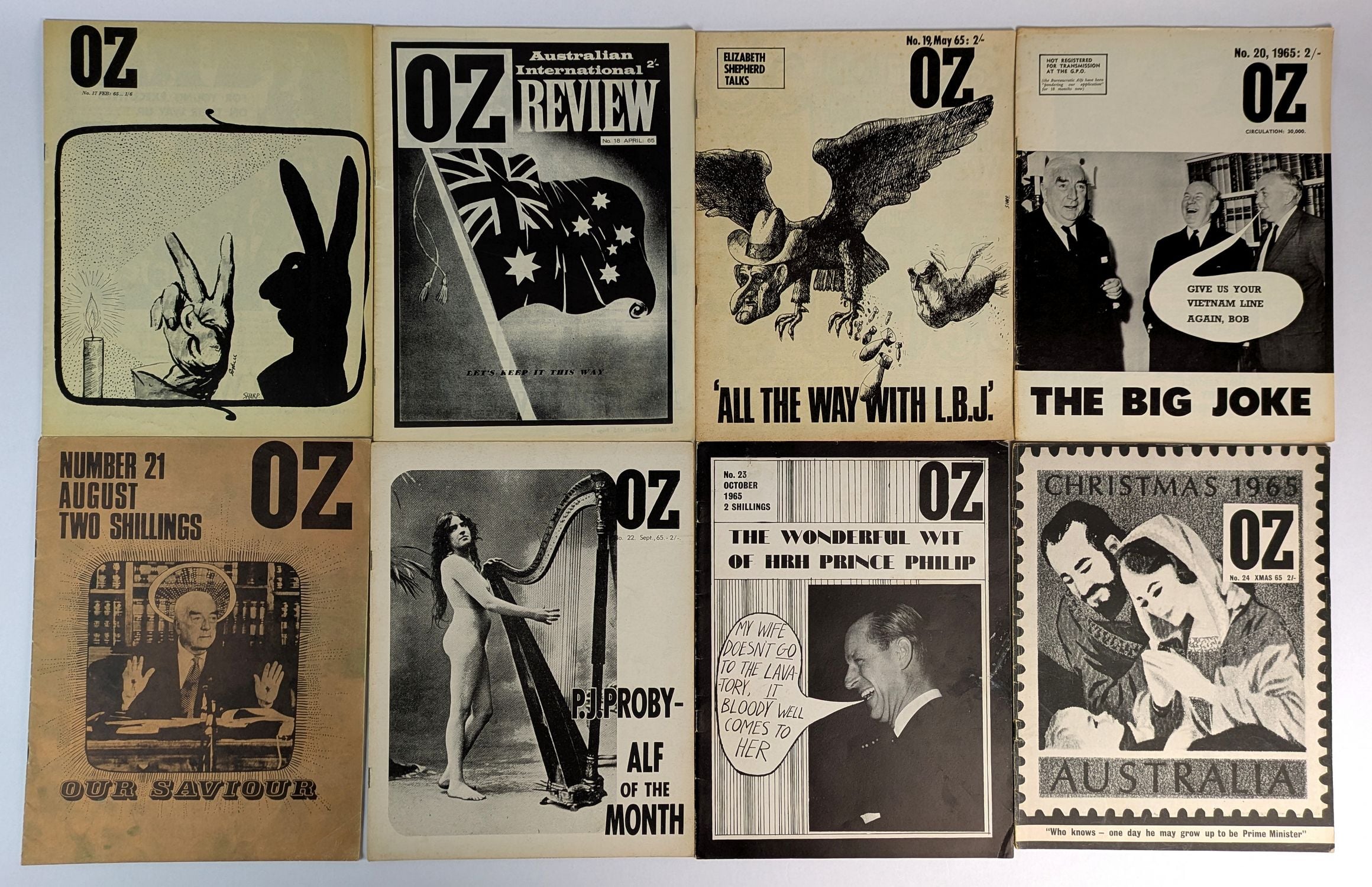 Oz Magazine (Australia) Complete Set with Newsletters - Image 3