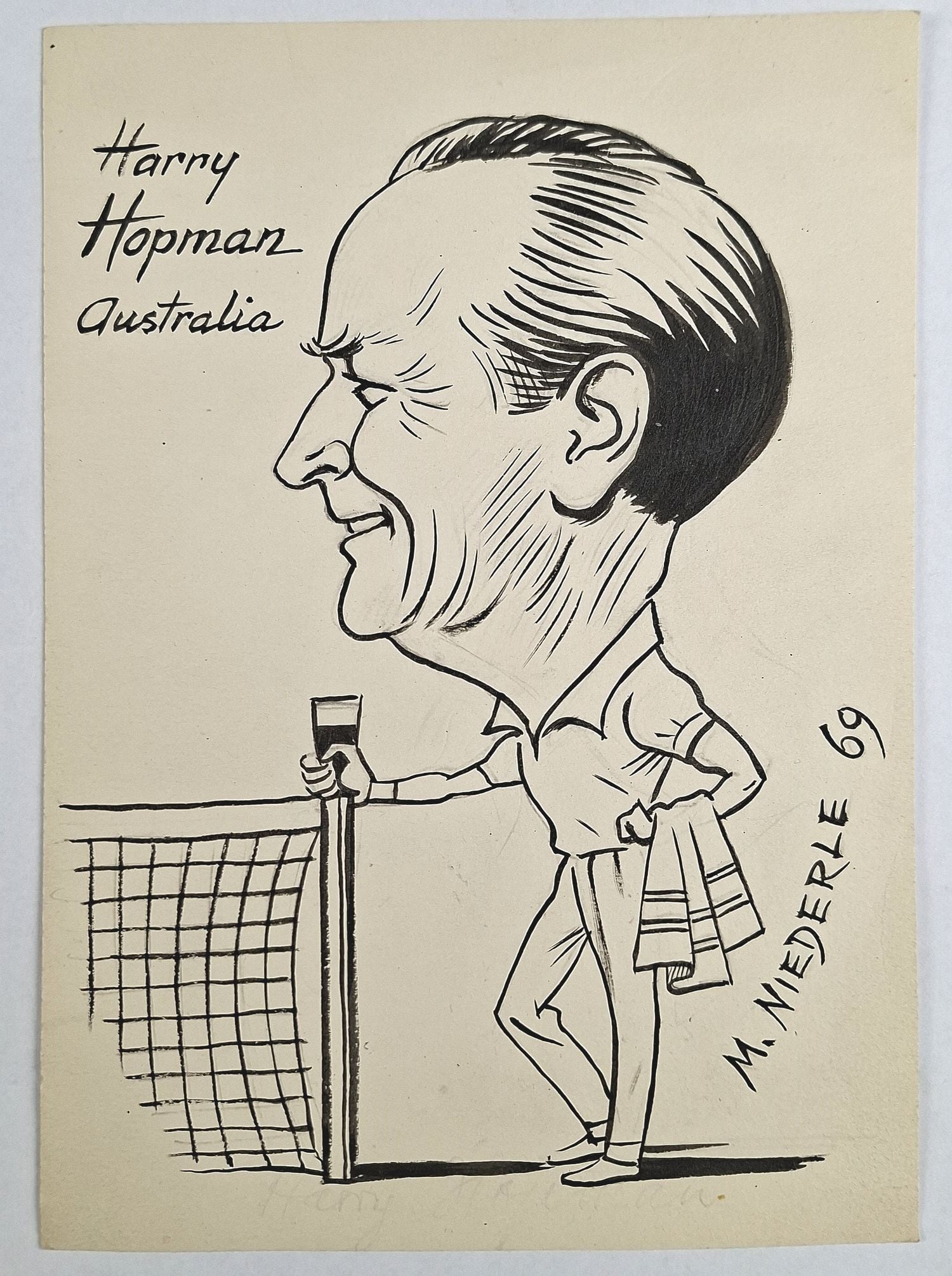 Davis Cup Champions: Harry Hopman, Neale Fraser, Tony Roche, and John Newcombe - Image 2