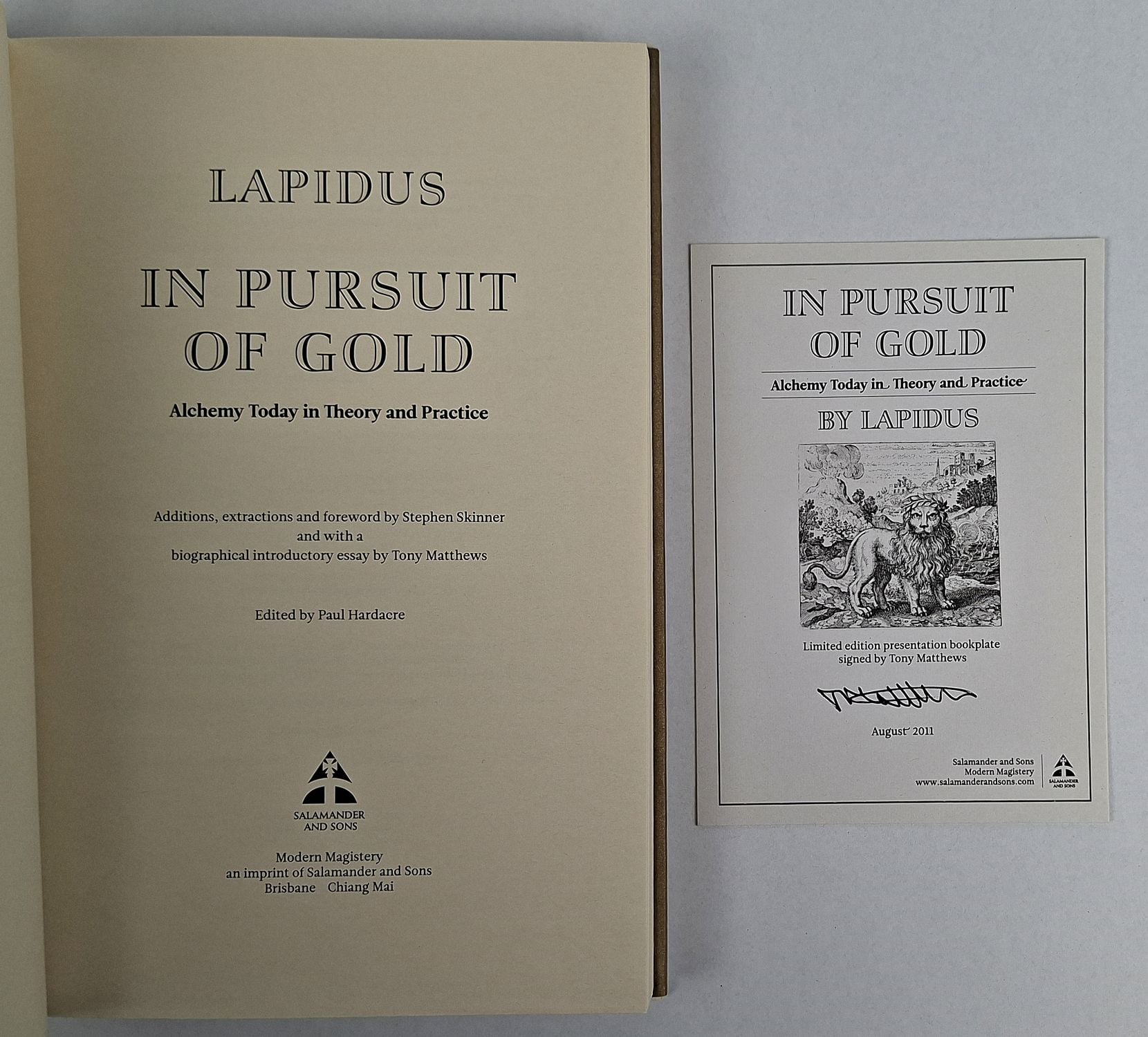 In Pursuit of Gold: Alchemy Today in Theory and Practice - Image 2