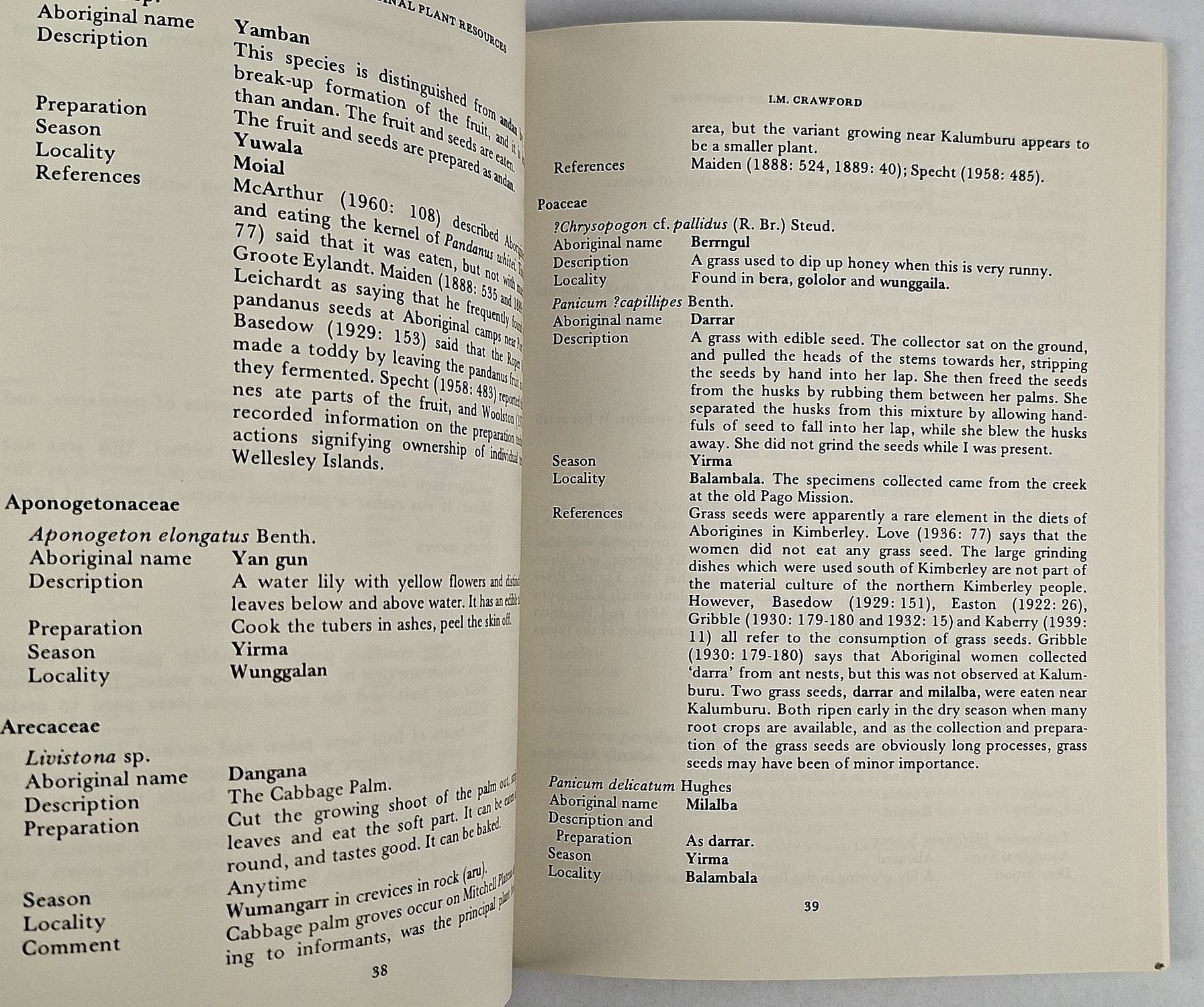Traditional Aboriginal Plant Resources in the Kalumburu Area: Aspects in Ethno-economics - Image 3
