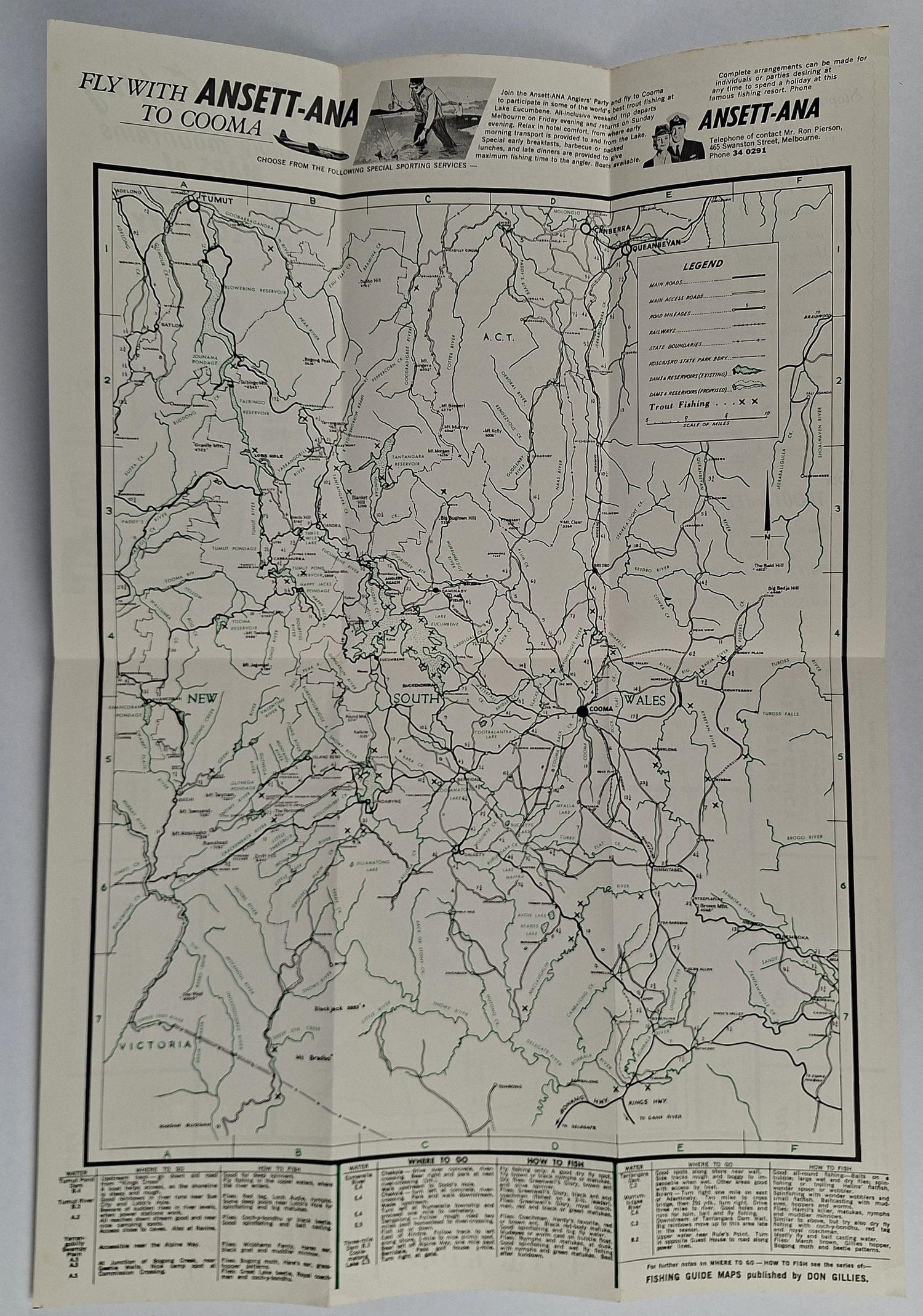 Trout Fishing in the Snowy Mountains: Maps of Lake Jindabyne and Locality - Image 3