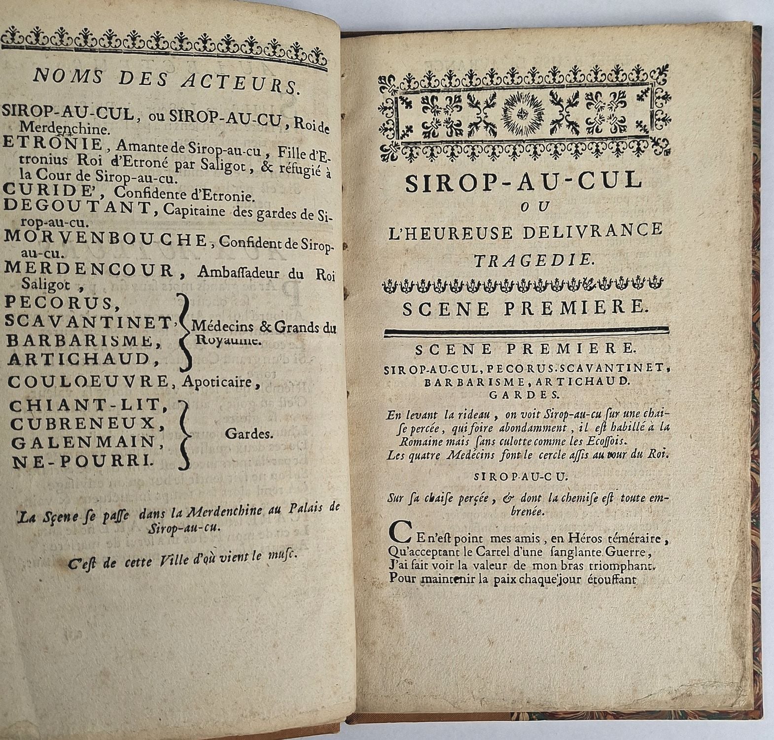 Sirop-au-Cul, ou l'Heureuse Delivrance, Tragedie Heroi-Merdifique - Image 3