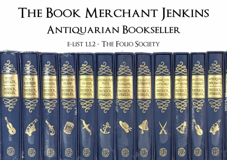 Rare Book Catalogues - The Book Merchant Jenkins